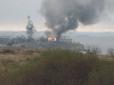 В окупованому Криму розгорілася пожежа біля Військово-морського училища (фото)