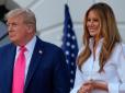 Дональд Трамп публічно поцілував дружину Меланію (відео)